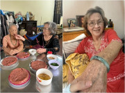 Giải trí - Xúc động cảnh mẹ ruột Hoài Linh về quê, đút cho em gái ăn dù "2 chị em cộng lại gần 200 tuổi"