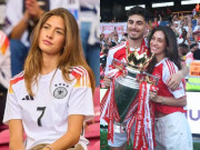 Giải trí - Vợ cầu thủ tuyển Đức nổi nhất World Cup 2026: Là bạn thời thơ ấu của chồng, để mặt mộc đi cổ vũ vẫn gây sốt