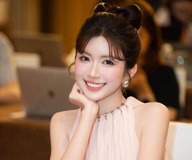 Ngọc Huyền đã dành thời gian chia sẻ với phóng viên về cuộc sống hôn nhân.
