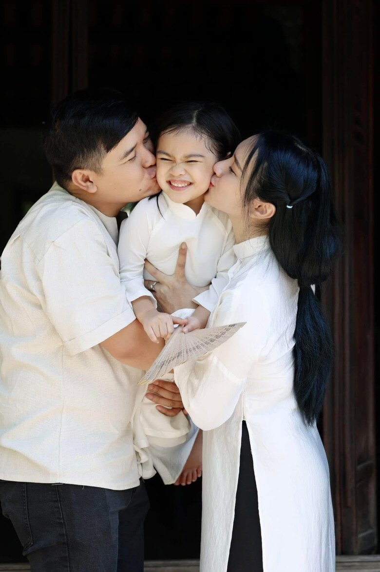 Con gái lớn của vợ chồng Mai Bảo Ngọc - Võ Thanh Hoà nay đã 8 tuổi.