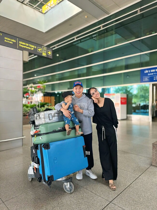 Quang Minh tự hào khi con trai còn nhỏ nhưng đã có nhiều điểm giống mình trong tính cách.