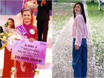 Giải trí - Người đẹp Tây Ninh được thưởng 10 triệu đồng khi giành ngôi Á hậu nay hạnh phúc viên mãn, chồng là NSƯT quen mặt