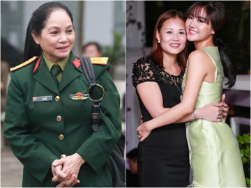 Nữ NSND mang hàm Đại tá tiết lộ: "Mẹ Văn Mai Hương đến gặp tôi, bảo nó sợ bà quá"