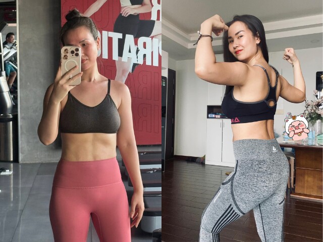 Đẹp - Võ Hạ Trâm khoe múi bụng ở phòng gym, mẹ bỉm 2 con tập nhiều môn phối hợp để giữ body khỏe khoắn