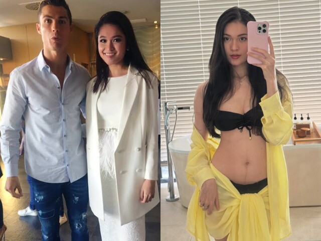 Á hậu Việt Nam từng thân thiết bên Ronaldo nay là mẹ bỉm xinh đẹp, lấy chồng Thạc sĩ được cưng chiều như bảo bối