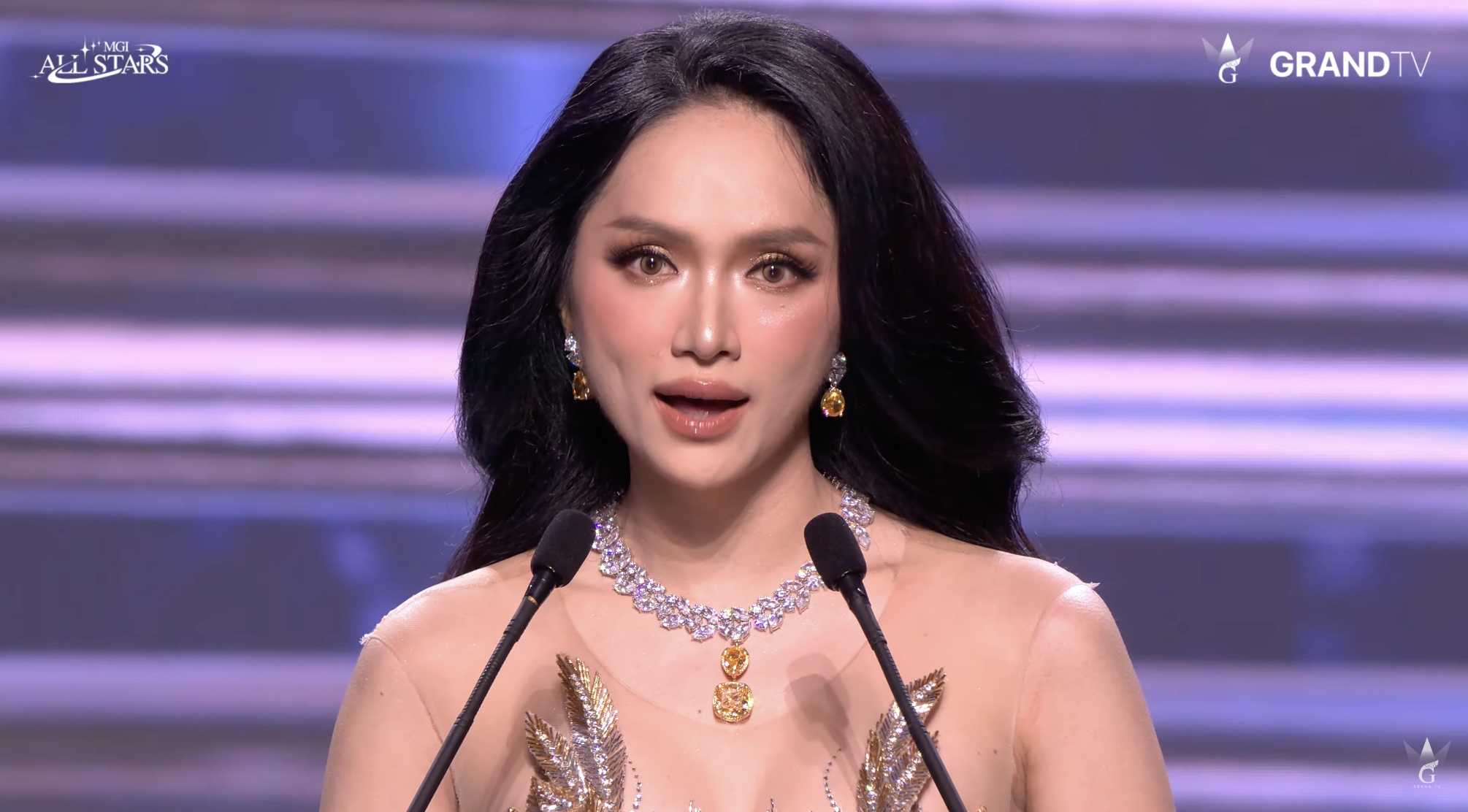 Trực tiếp Chung kết MGI All Stars: Tân Hoa hậu chính thức gọi tên đại diện Colombia, Hương Giang là Á hậu 2 - 10