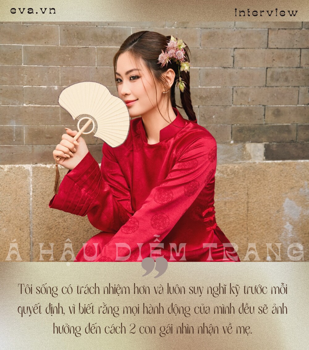 Á hậu Diễm Trang: amp;#34;Có những chương trình hoặc công việc tôi buộc phải từ chối vì con ốm cần mẹamp;#34; - 2
