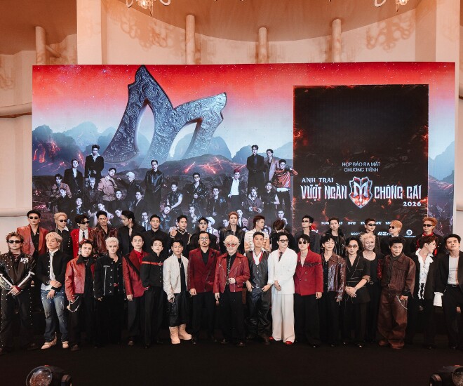 Dàn cast gồm 34 “anh tài” của chương trình “Anh trai vượt ngàn chông gai” mùa 2.
