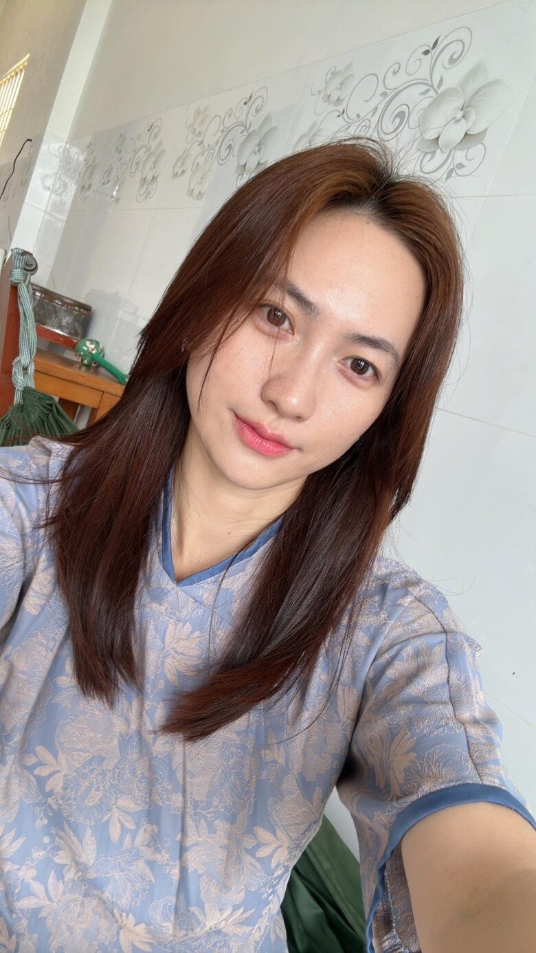 Nữ diễn viên thường để mặt mộc mỗi khi không có lịch trình công việc.
