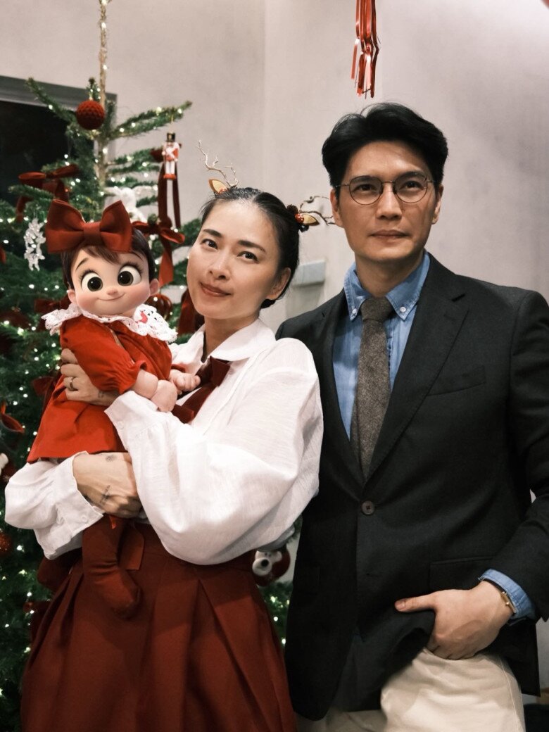 Vợ chồng Ngô Thanh Vân và Huy Trần từng có khoảng thời gian giấu kín diện mạo con gái.