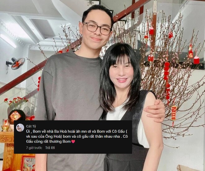 Nghệ sĩ Cát Phượng bật mí về mối quan hệ giữa con trai và vợ sau của Thái Hòa.