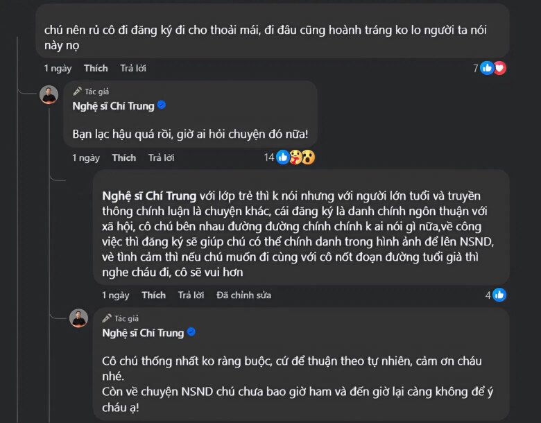 Nam NSƯT thẳng thắn đối đáp với khán giả khi được khuyên nên đi đăng ký kết hôn cùng bạn gái.