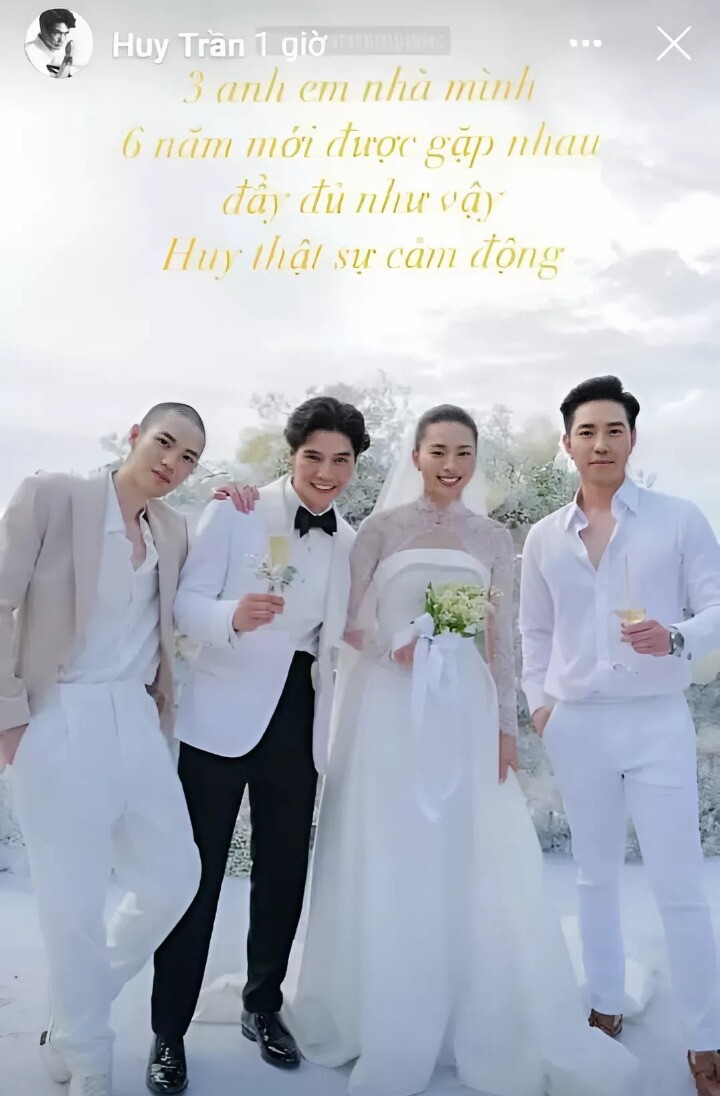 Huy Trần từng cho biết 3 anh em nhà mình từng 6 năm mới được đoàn tụ đầy đủ.