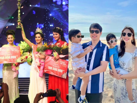 Top 3 Hoa hậu Việt Nam có hôn nhân viên mãn: "Thần tiên tỷ tỷ" sinh 3 con, duy nhất 1 người thi quốc tế
