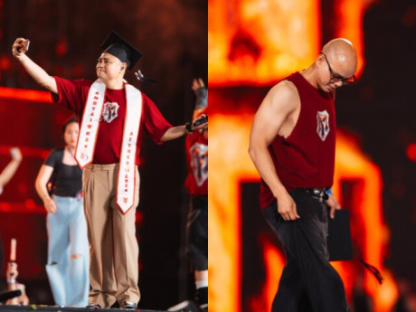 Concert "Gai Home": NSND Tự Long hát dưới cơn mưa bất chợt, Phan Đinh Tùng xuất hiện dù thông báo không diễn