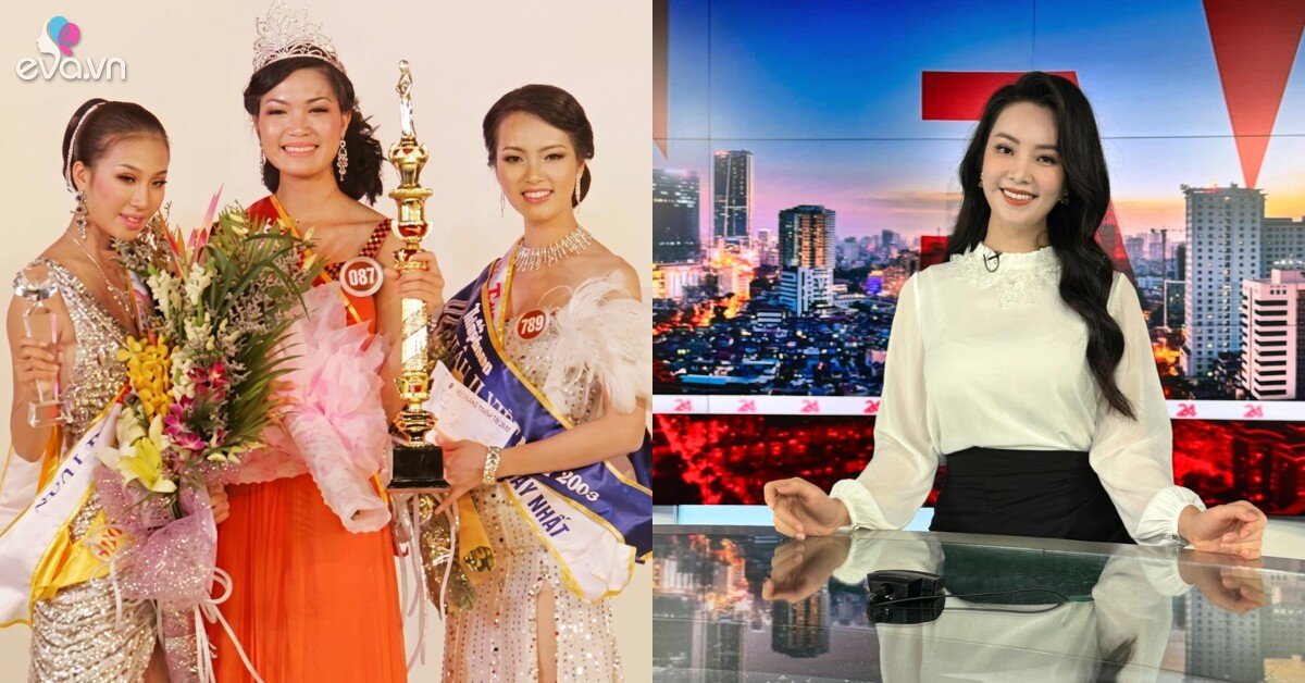 Top 3 Hoa hậu Việt Nam 2008: Hai người 'mất hút', Thụy Vân làm BTV VTV - người nổi tiếng news from Eva.vn