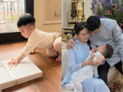 Giải trí - Con trai Mai Ngọc chưa tròn 1 tuổi đã được đập hộp đồ hiệu, cuộc sống thiếu gia "từ trong trứng", ở biệt thự như lâu đài