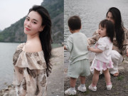 Giải trí - Phương Oanh một mình chăm 2 con song sinh lớn phổng phao, trước đó xuất hiện với mái tóc mỏng xơ xác nhìn thấy thương