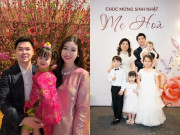 Giải trí - Con gái Đỗ Mỹ Linh hát mừng sinh nhật bà nội