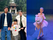 Giải trí - Con gái Quang Tuấn múa ba lê điệu nghệ khoe nhan sắc xinh đẹp giống mẹ, "sơ hở" là được bố khoe trên truyền hình