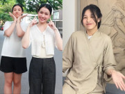 Giải trí - Con gái Hoa hậu Thùy Lâm 13 tuổi cao vượt mặt mẹ, sở hữu đôi đồng điếu cười tươi cực duyên dáng