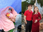Giải trí - Saka Trương Tuyền sinh con chung với Hồ Việt Trung, bé Xí Muội lên chức chị gái
