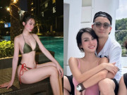 Đẹp - Bạn gái Đức Phạm khoe body với áo tắm kiệm vải
