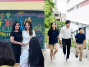 Giải trí - Sao Việt đi họp phụ huynh cho con: Hòa Minzy được xin chữ ký, Nguyễn Văn Chung nhận 2 thái cực khác nhau