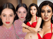 Đẹp - Mỹ nhân Việt ra sao nếu có gương mặt "tỉ lệ vàng": Dâu hào môn Đỗ Mỹ Linh như lai Tây, Thanh Thủy khác xa bản gốc