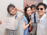 Giải trí - Con gái sinh tại Mỹ của Anh Tài - Vũ Ngọc Ánh được khen thưởng ở trường quốc tế, thành tích môn Toán tiến bộ vượt bậc