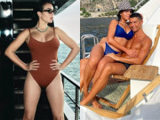 Đẹp - Siêu mẫu 32 tuổi - hôn thê của cầu thủ Ronaldo sexy khoe đường cong nghẹt thở