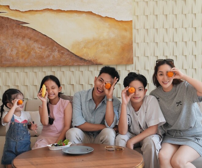 Các con của cặp đôi đều thừa hưởng năng khiếu khiêu vũ từ bố mẹ.