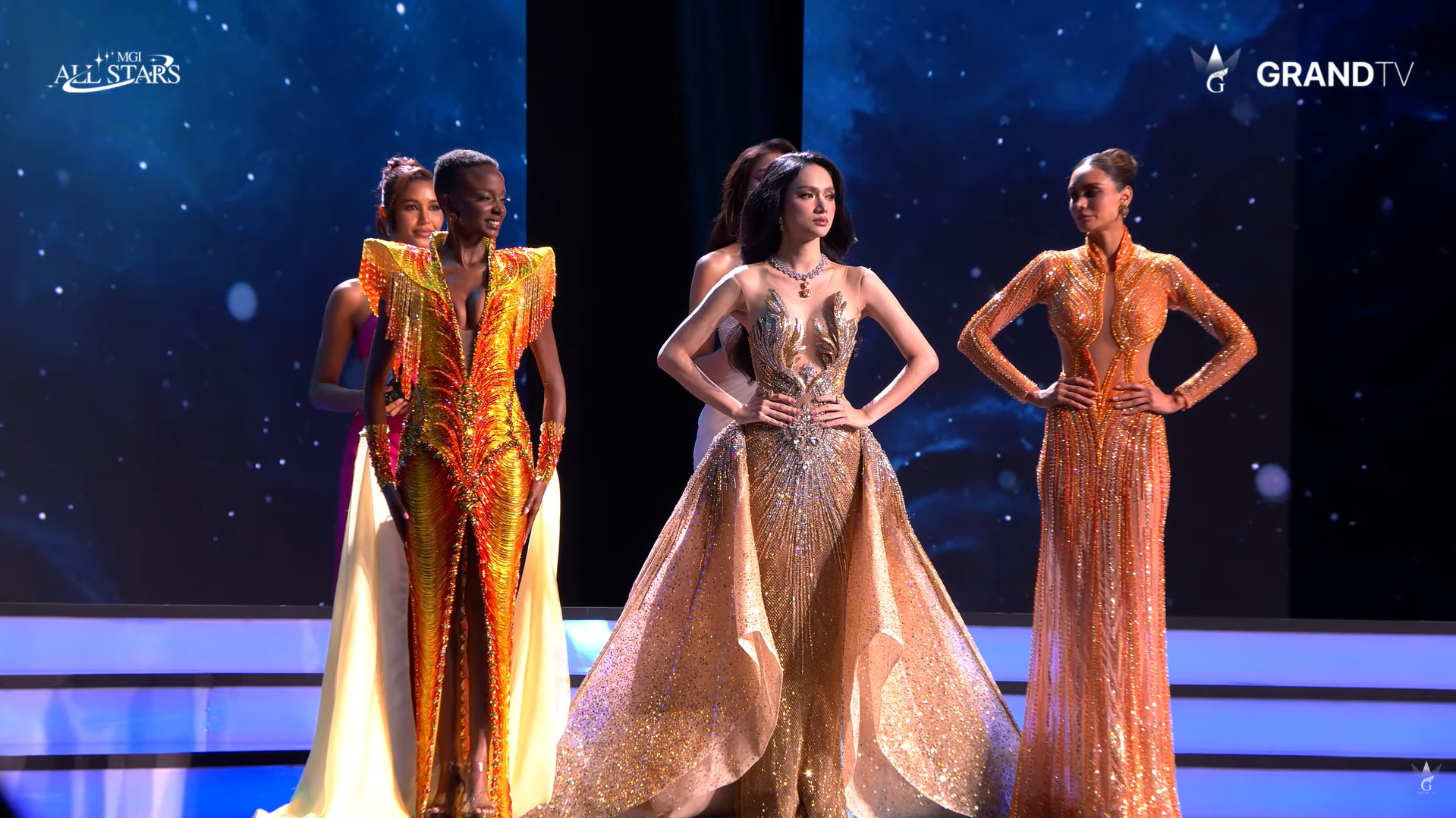Top 3 MGI All Stars mùa đầu tiên gồm đại diện Ghana - Việt Nam - Colombia.