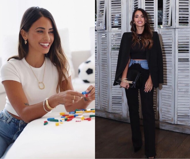 Antonela Roccuzzo là tiểu thư của chuỗi siêu thị nổi tiếng tại Argentina.