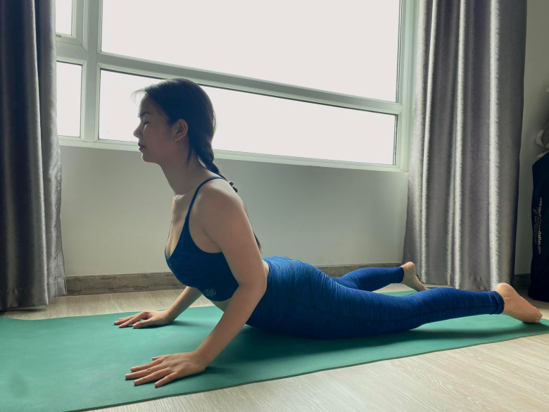 Nữ ca sĩ nhấn mạnh việc giữ dáng là cả một quá trình ăn uống khoa học và tập luyện, không phải phụ thuộc vào các thực phẩm hỗ trợ giảm cân.