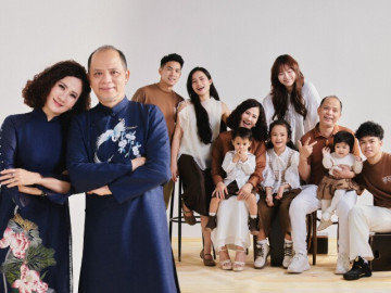 Cặp đôi đông con nhất VFC: Từng nợ nần đầm đìa đến bờ vực ly hôn, nay gia đình "tam đại đồng đường" đẹp như mơ