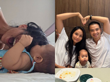 H'Hen Niê là "Top 5 thế giới" vẫn bị con túm tóc, em bé Ê Đê khiến mẹ nhớ thời đi cắt cành cà phê