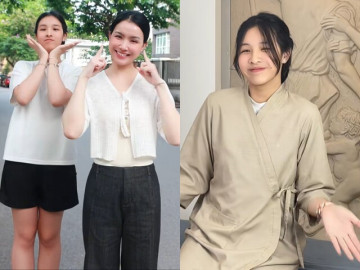Con gái Hoa hậu Thùy Lâm 13 tuổi cao vượt mặt mẹ, sở hữu đôi đồng điếu cười tươi cực duyên dáng