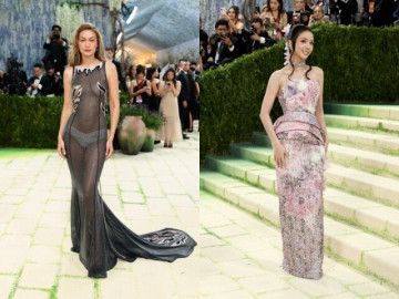 Dàn mỹ nhân diện xuyên thấu, khoe nội y ở Met Gala
