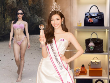 Thời trang - Mỹ nữ An Giang ròng rã gần 10 năm thi hoa hậu, nghỉ học vì hoàn cảnh khó khăn, nay có tủ đồ hiệu bạc tỷ