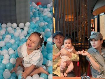 Nhạc sĩ Quốc Trung khoe cháu ngoại hóm hỉnh đáng yêu, NSND Thanh Lam liền nhận xét nhóc tì giống hệt ông ngoại