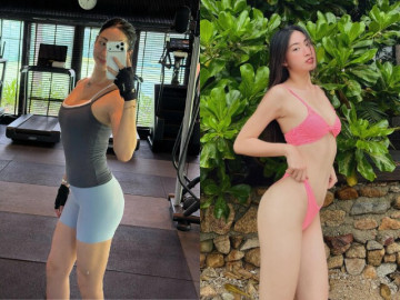 Mỹ nhân Cao Bằng khoe đường cong hút mắt trong phòng gym, chưa tròn 30 tuổi đã sống trong penthouse chục tỷ, túi hiệu đầy tủ