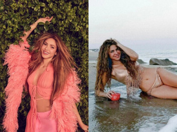 Sắc vóc khỏe đẹp của Shakira tuổi 49