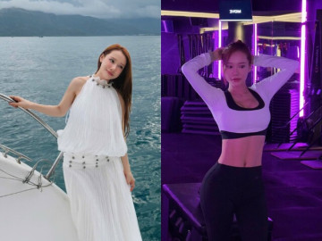 Đẹp - Mẹ 3 con Nhã Phương khoe nhan sắc trong veo như nước, ngày càng xinh đẹp nhờ được Trường Giang yêu chiều