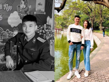 Thượng úy Lê Văn Thắng - hot boy quân đội từng "gây sốt" bên Hòa Minzy trong Sao Nhập Ngũ đột ngột qua đời