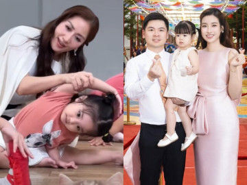 Giải trí - 2 ái nữ Vbiz mới 3 tuổi đã học múa ballet: Lisa nhà Khánh Thi chuẩn con nhà nòi, con gái Đỗ Mỹ Linh chuyên nghiệp