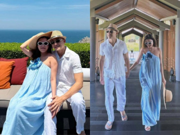 Lương Thế Thành đưa Thúy Diễm đi dưỡng thai ở resort xa xỉ