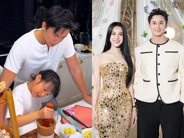 Sao Việt 24h: Con gái Diệp Lâm Anh thích thú vào bếp với bạn trai của mẹ, tương tác gần gũi nhận mưa lời khen
