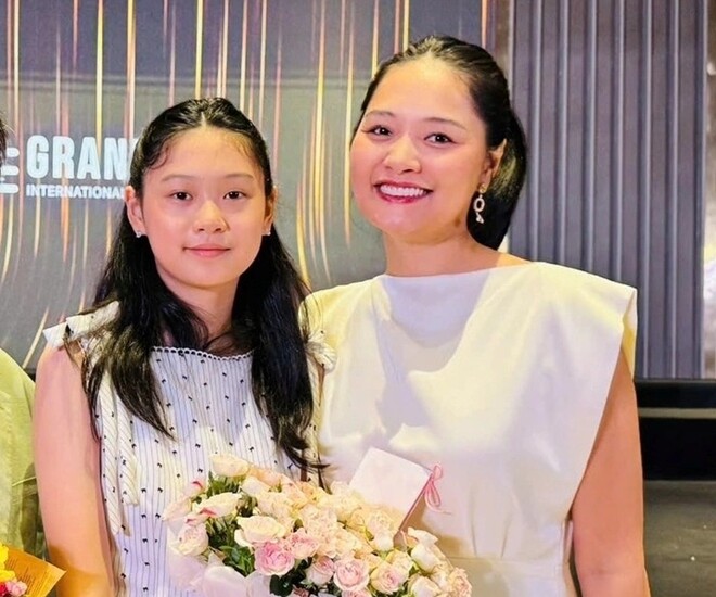 Tiểu Panda của nhà Hương Giang sở hữu thành tích học tập ấn tượng.