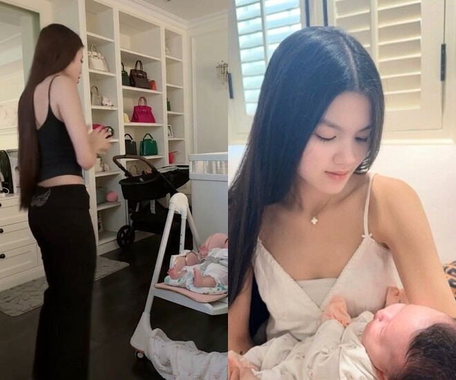Olivia rất yêu thương em gái chung nửa huyết thống.